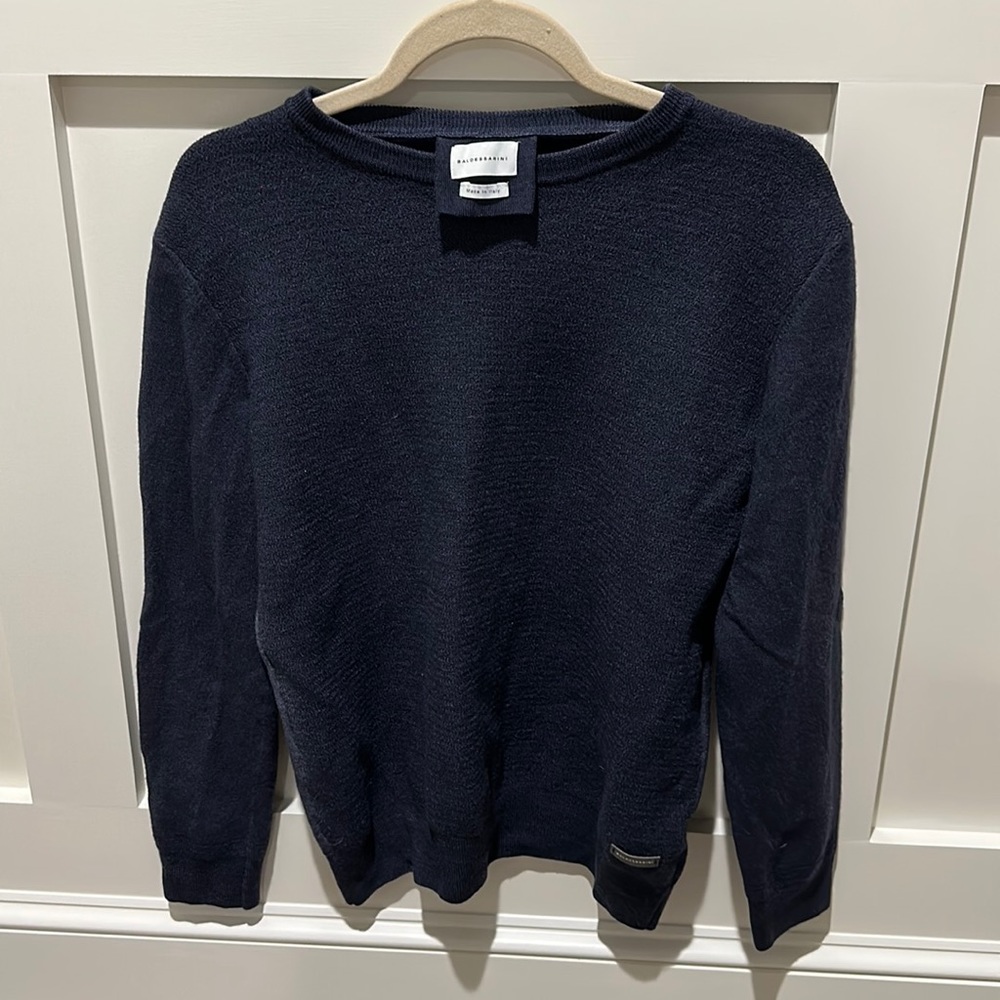 Casual Baldessarini Pullover size small in Navy Blue